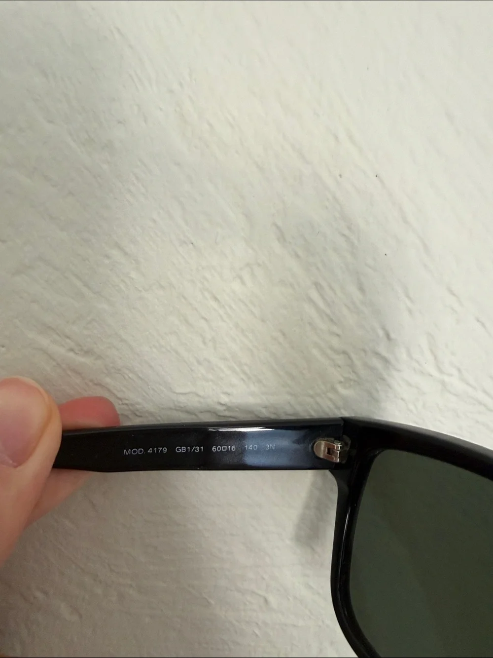 Versace Men's Black Sunglasses with Dark Lenses